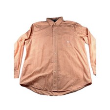 Chaps Men's Long Sleeve Collard Button Down Dress Shirt XL