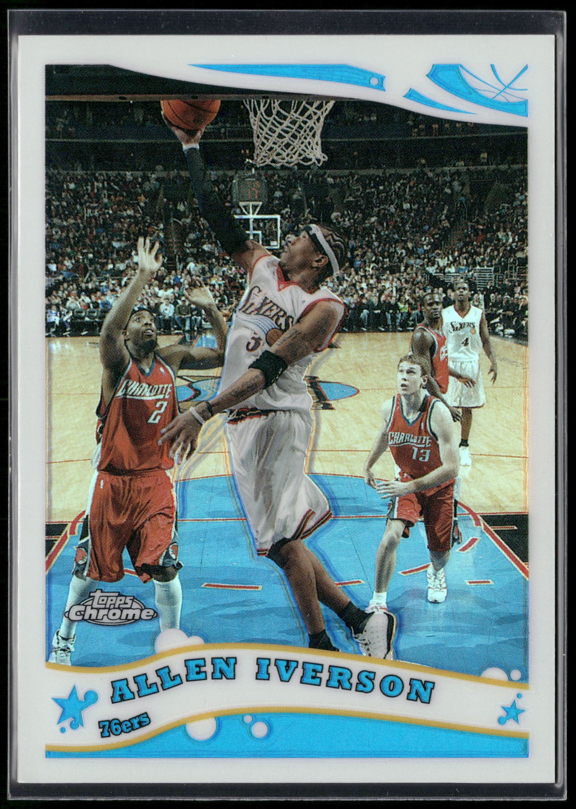 2005-06 Topps Chrome #18 Allen Iverson Refractors #/999