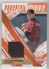 2019 Elite Extra Edition Prospect Materials Orange 173/199 Taylor Widener q3o