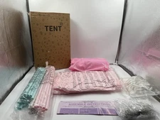 Monobeach Princess Tent Girls Large Playhouse Kids Castle Play Tent, Star lights