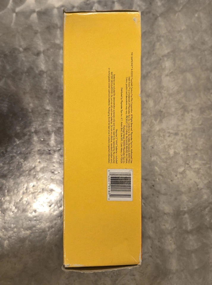 Los Simpson: Interactive Marty & Bill KBBL Environment Playmates Nuevo en Caja. Foto 4 de 4