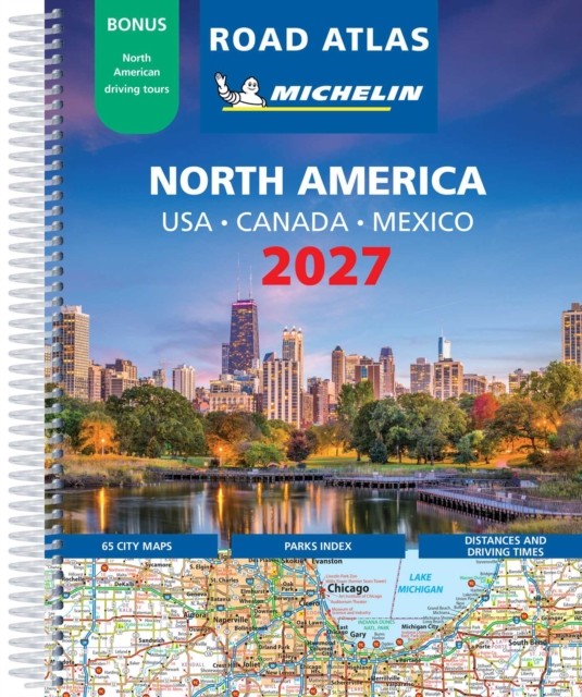 Usa Canada Mexico 2026 Road Atlas A4