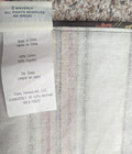 Waverly Rod Pocket Paisley Valance w/ Button Trim ~ Brown Pink Tan 18" x 42" — photo 9