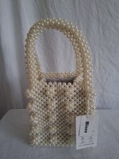 Pearl Purse Cottage Core Whimsy Glam Romantic coquette Bridal Wedding brunch