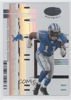 2005 Leaf Certified Materials Mirror White 134/150 Roy Williams #42 0b5