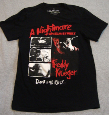 Freddy Krueger A Nightmare on Elm Street Men's S T-Shirt Black Ripple Junction