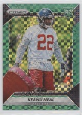 2016 Panini Prizm Rookie Green Power Prizm /49 Keanu Neal #263 fm1