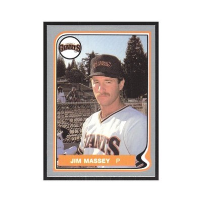 1987 Pacific Minor League Jim Massey Everett Giants #21.0