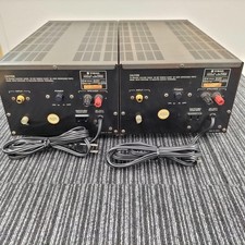 Trio L-05M Power Amplifier pair Operation confirmed Good Condition From Japan