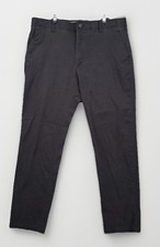 Lee Performance Series Pants Mens 34X32 Black Chino Extreme Comfort Slim Fit