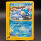 Pokemon Marill 120/165 - 2002 Expedition Base Set - LP Non-Holo WotC E-Reader