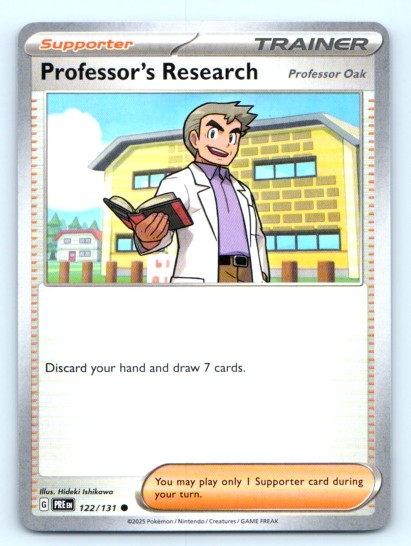 Pokémon TCG ~ Professor's Research 122/131 ~ English Near Mint