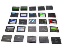 Lot of 25 SSD 240GB 2.5" SATA different brands check the description