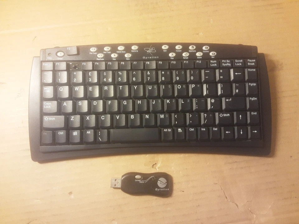 GYRATION GP65CKSE 2.4GHz 100/30m KEYBOARD JJ4-AS00900 - Image 2 of 4