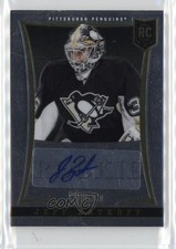 2013-14 Panini Select Rookie Auto 124/399 Jeff Zatkoff #212 Auto jg3