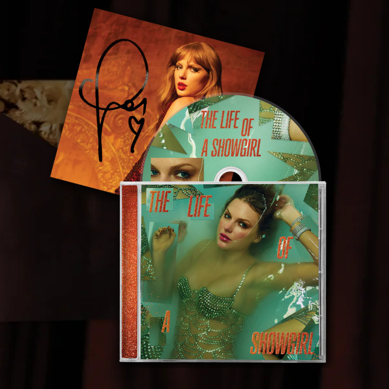 CD The Life of a Showgirl + Foto firmada a mano 3 | Pedido confirmado PREVENTA