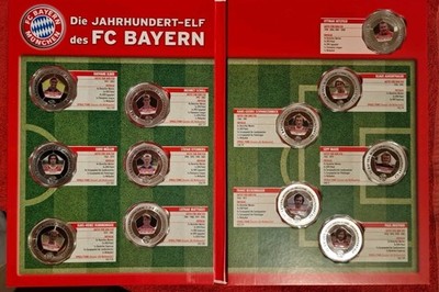 Gigant Sammelband FC Bayern Die Jahrhundert Elf Stadioneröfnung mit Zertifikat