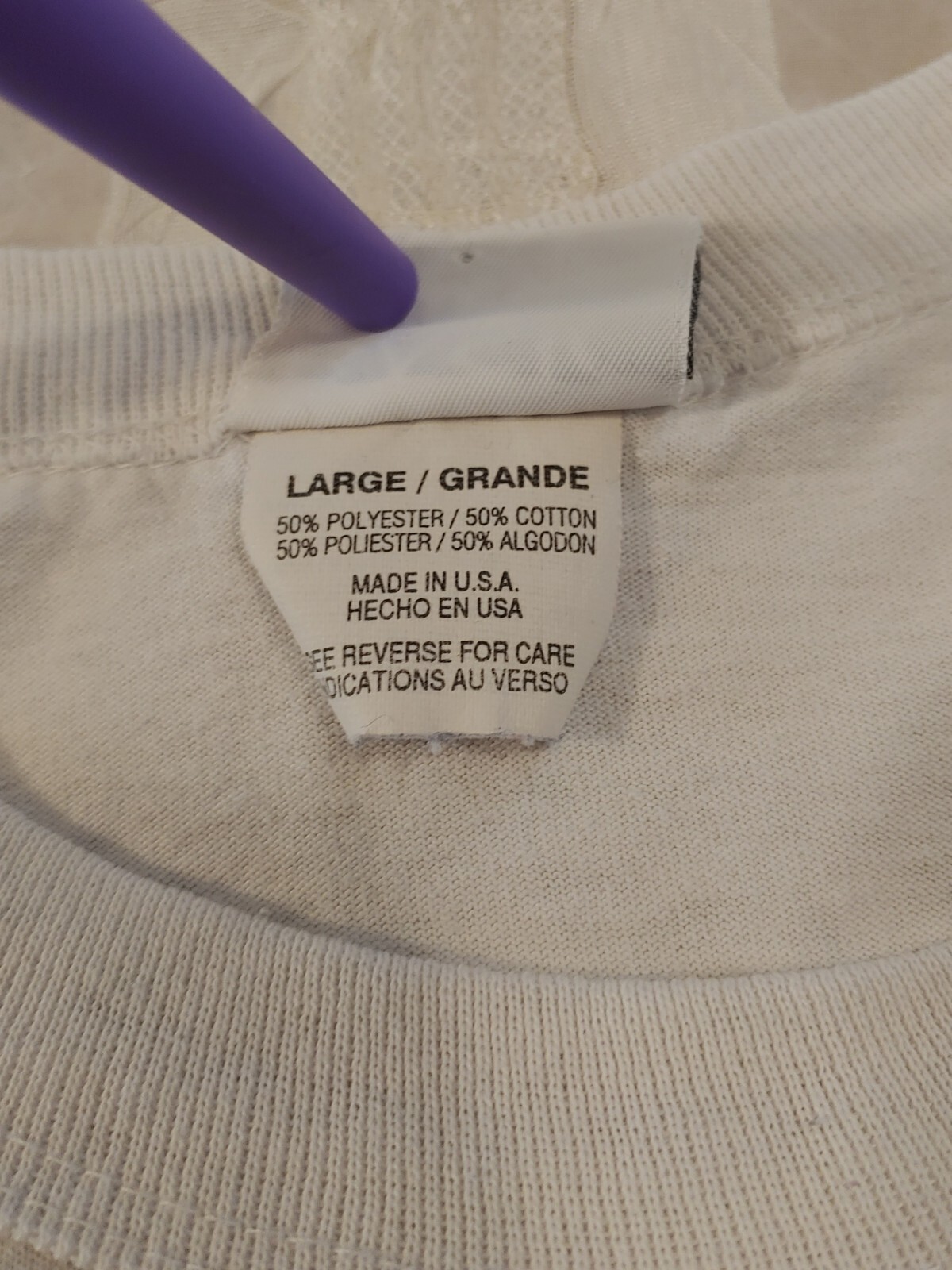 Vintage 90s Basic Editions Crew Neck Grandma Grap… - image 7