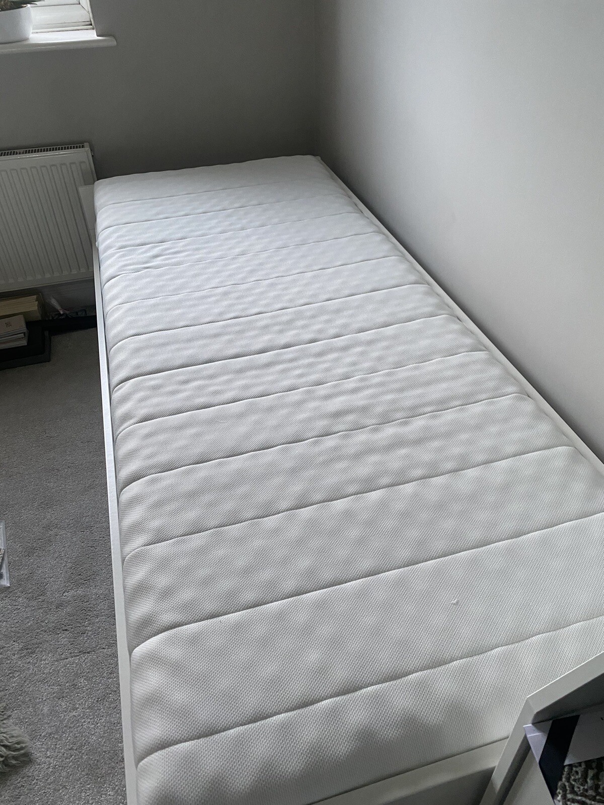 IKEA Brimnes Extendable Daybed with Drawers & 2 Asvang mattresses eBay