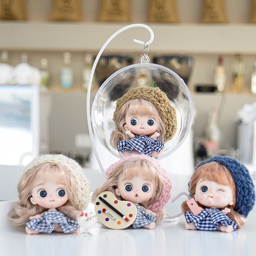 Mini 1/12 Doll Balljointed Boy Girl OB11 Doll 10cm Surprise Dolls Toys
