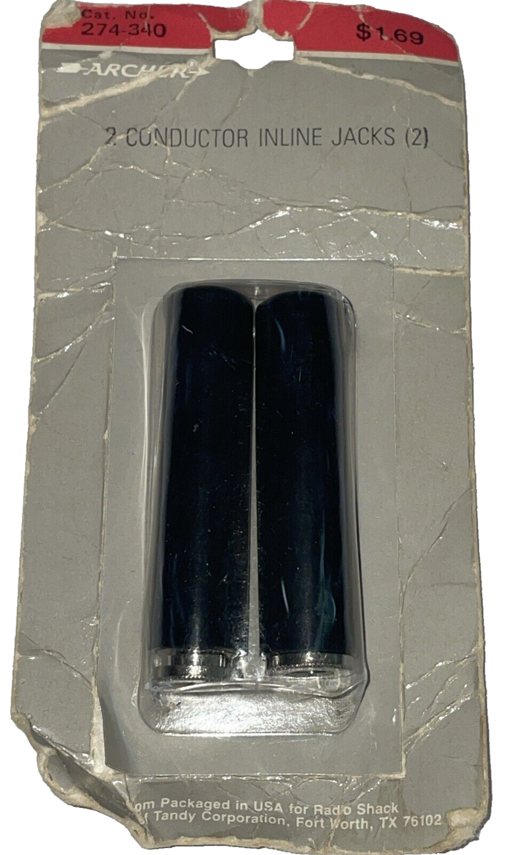 RadioShack Mono Phone Jack 2 Conductor Solder-type Terminal RadioShack Mono Phone Jack 2 Conductor Solder-type Terminal