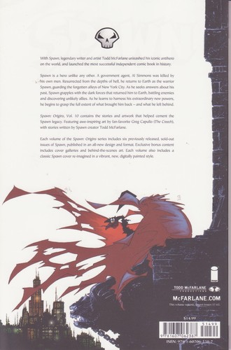 SPAWN ORIGINS COLLECTION V1 & V10 (Set) 2TPBs ~Collects issues 1-6 & 57-62~ - Picture 4 of 4