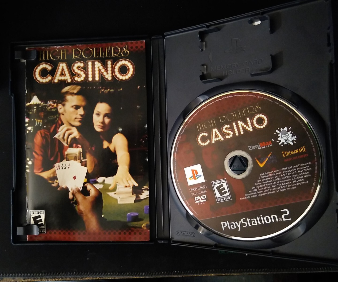 PS2 Game. High Rollers Casino (Sony PlayStation 2, 2004). CIB. Complete ...