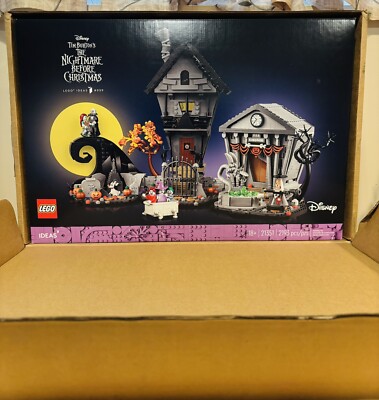 Lego Disney Tim Burton's The Nightmare Before Christmas 21351 In Hand New