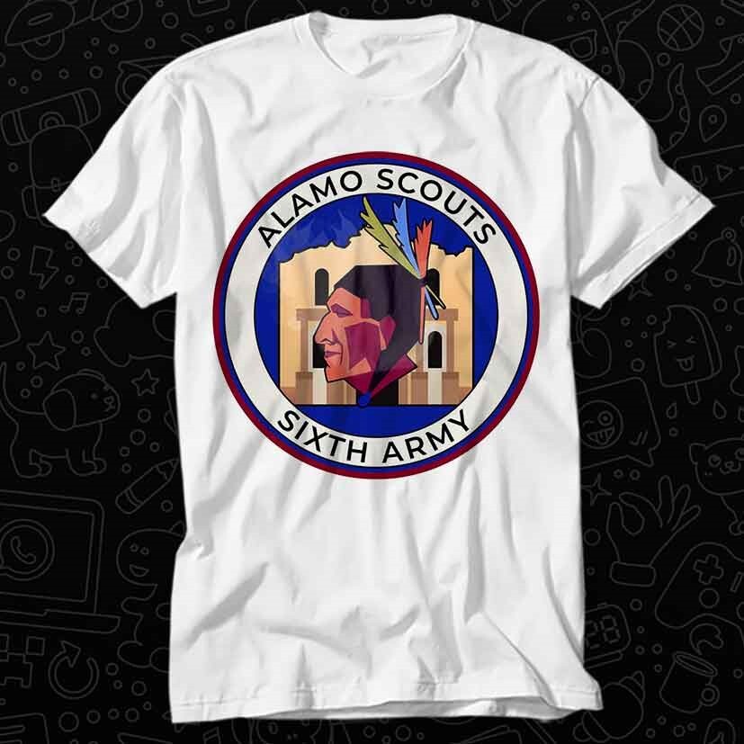 Camiseta Alamo Scouts Retro Segunda Guerra Mundial Segunda Guerra Mundial 403