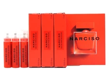 NARCISO RODRIGUEZ NARCISO EDP ROUGE 1.0ml .03fl oz x 3 PERFUME SPRAY SAMPLES