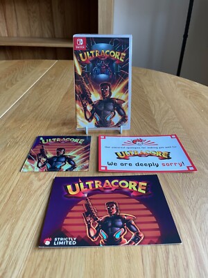 Ultracore Nintendo Switch Strictly Limited Games SLG - Brandneu Sealed