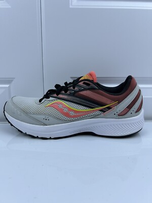 Saucony Womens Cohesion 15 S10701-16 White Running Shoes Sneakers Size 10