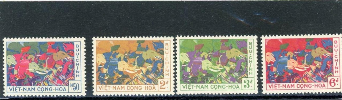 Tiến Dũng Viet Nam 1959 Scott# 108-11 Mint LH | eBay