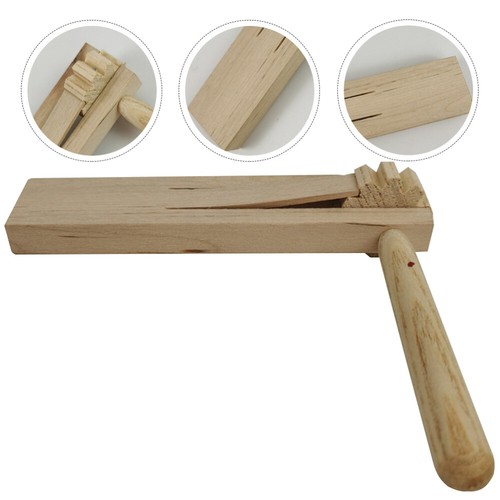 Lot De 2 Jouets Bruiteurs Mexicains – Cliquets En Bois – Instruments De Musique Pour Enfants