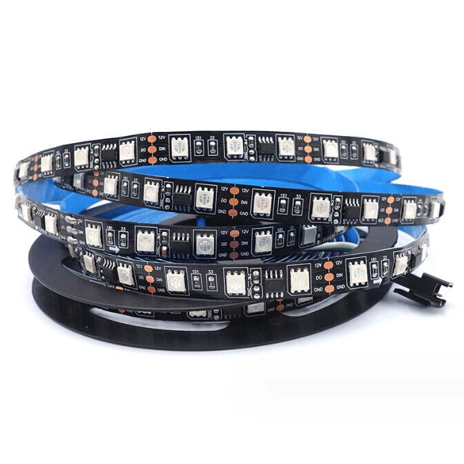 5M 12V WS2811 Addressable Dream Color 150/300 5050 RGB IC Pixel LED Strip Lights - Image 3 of 4