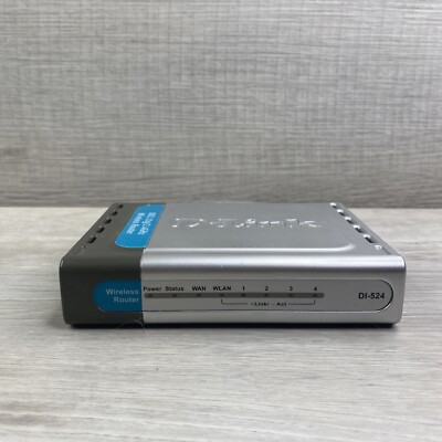 D-Link DI-524 54 Mbps 4-Port 10/100 Wireless G Router (DI-524)