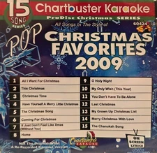 60424 CHRISTMAS         CHARTBUSTER  KARAOKE CDG LOT VA