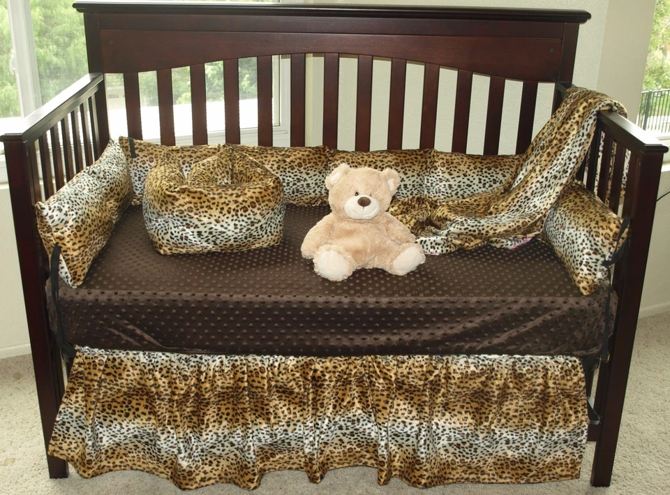 Crib Sheet Solid Crib Sheet Minky Soft &Textured - Image 3 of 4