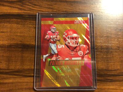 2017 Panini Absolute - Rookie Roundup Patrick Mahomes II #20 (RC