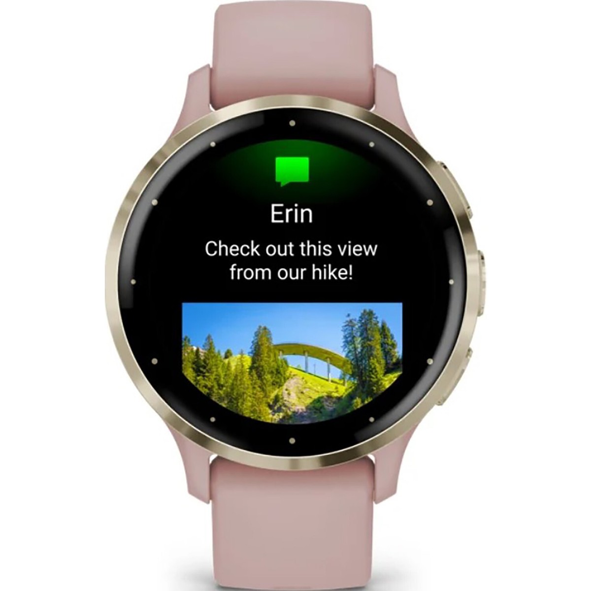 Garmin Venu 3S 41mm Dust Rose 8GB Wifi Bluetooth Smartwatch NEW