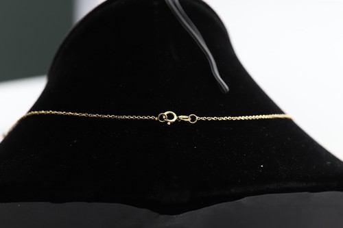 Dangle Pearl Necklace Beaded Wire Style 14k Yellow Gold Dangle Pearls #009 - Picture 10 of 15