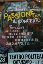 Passione Raiz Peppe Barra Bennato Pietra Montecorvino Turturro poster firmato