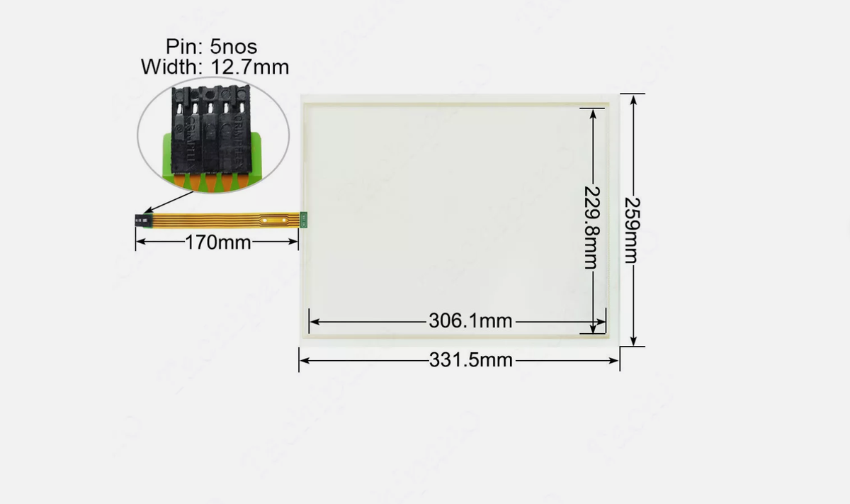 New for 6AV7861-2TA00-2AA0 FLAT PANEL 15” Touch Screen with