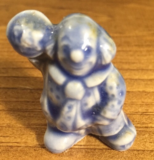 Red Rose Tea Wade Whimsies Circus Clown Porcelain Figurine eBay