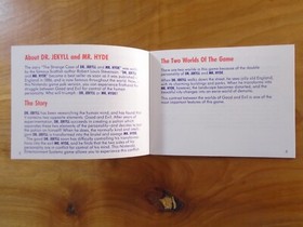 Dr Jekyll and Mr Hyde Nintendo NES Manual Only ~ Instruction Booklet