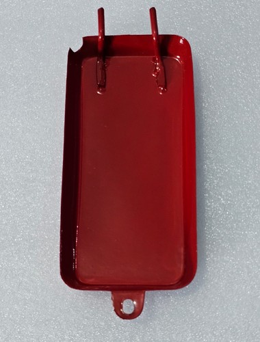 CUBIERTA DE LA BATERÍA HONDA CL90 CS90 S65 S90Z ROJO NUEVO - Imagen 6 de 7