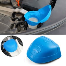 Wiper Washer Fluid Reservoir Bottle Cover Filler Cap Funnel Blue 6V0955485