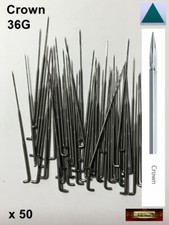 M01244x50 MOREZMORE Bulk 50 Felting Needle 36G FINE CROWN for Dry Needle Felting