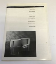 Bose model 141 speakers Owner's Guide