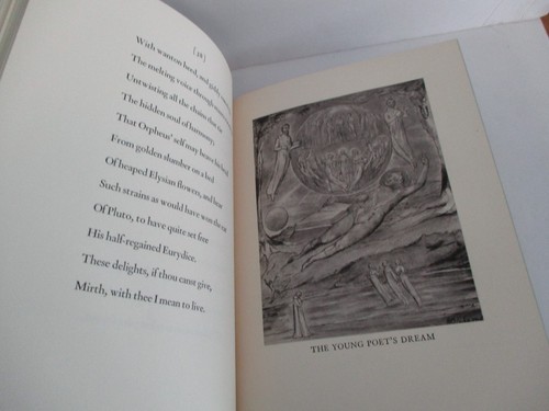 John Milton & Wm. Blake, L'ALLEGRO & IL PENSEROSO Limited Editions Club 1954 - Foto 7 di 9